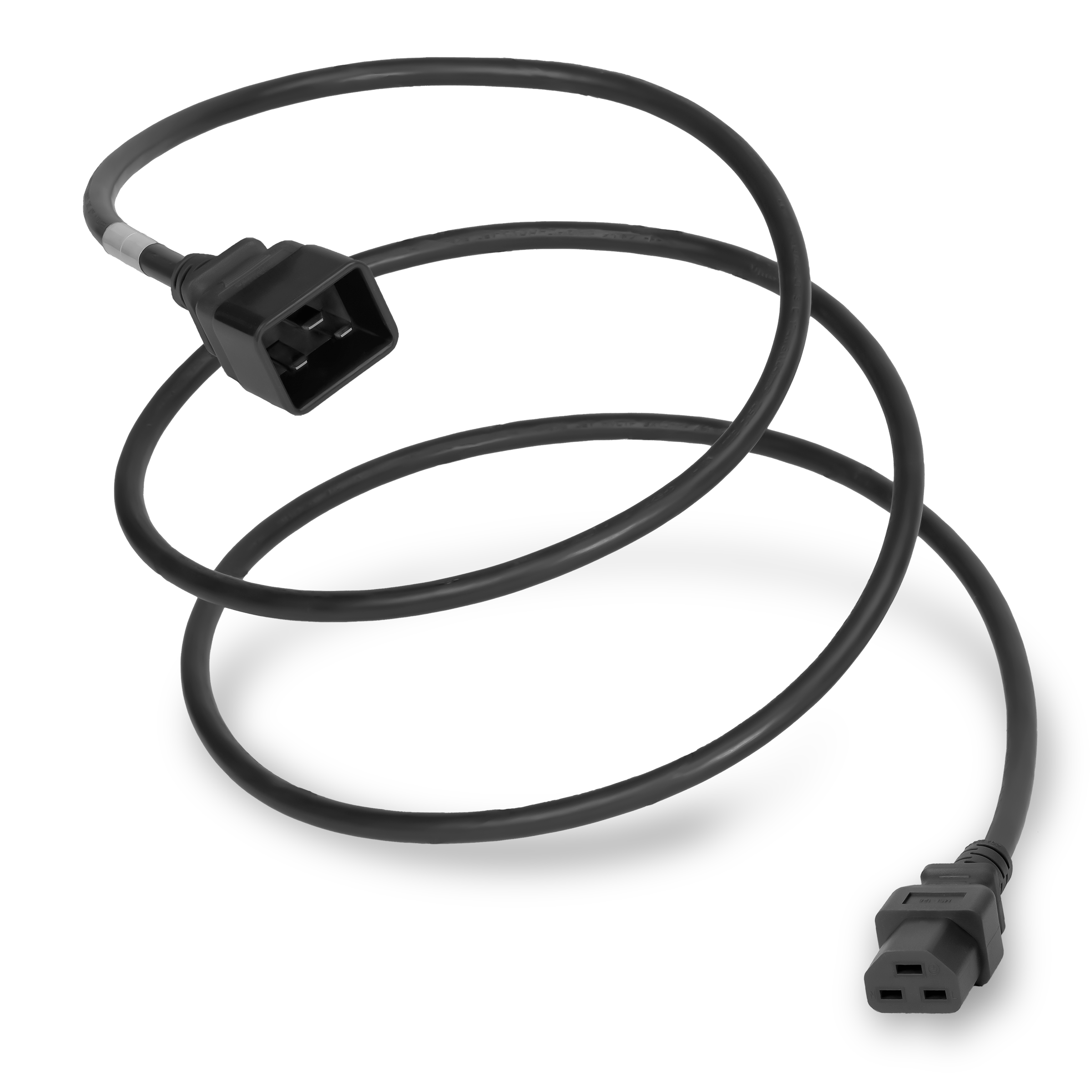 IEC 60320 C20 to C21 High Temperature Power Cord | Durable Heavy