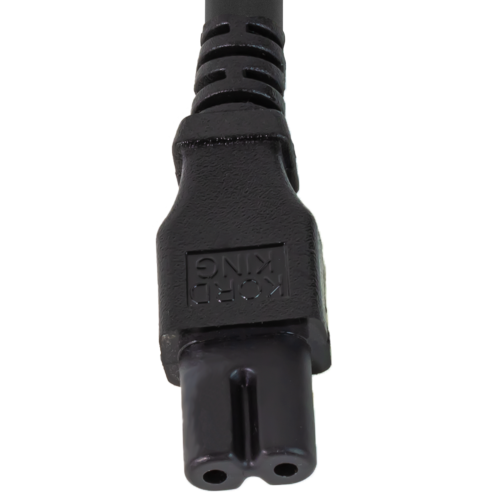 CERRXIAN 3.93 FT 18AWG IEC 320 C14 naar C7 AC Adapterkabel, IEC 320 C14 Mannelijk naar C7 Hoek Vrouwelijk Voedingskabel, 10A/250V Standaard AC Voedingskabel voor LED TV, Camera, Printer etc