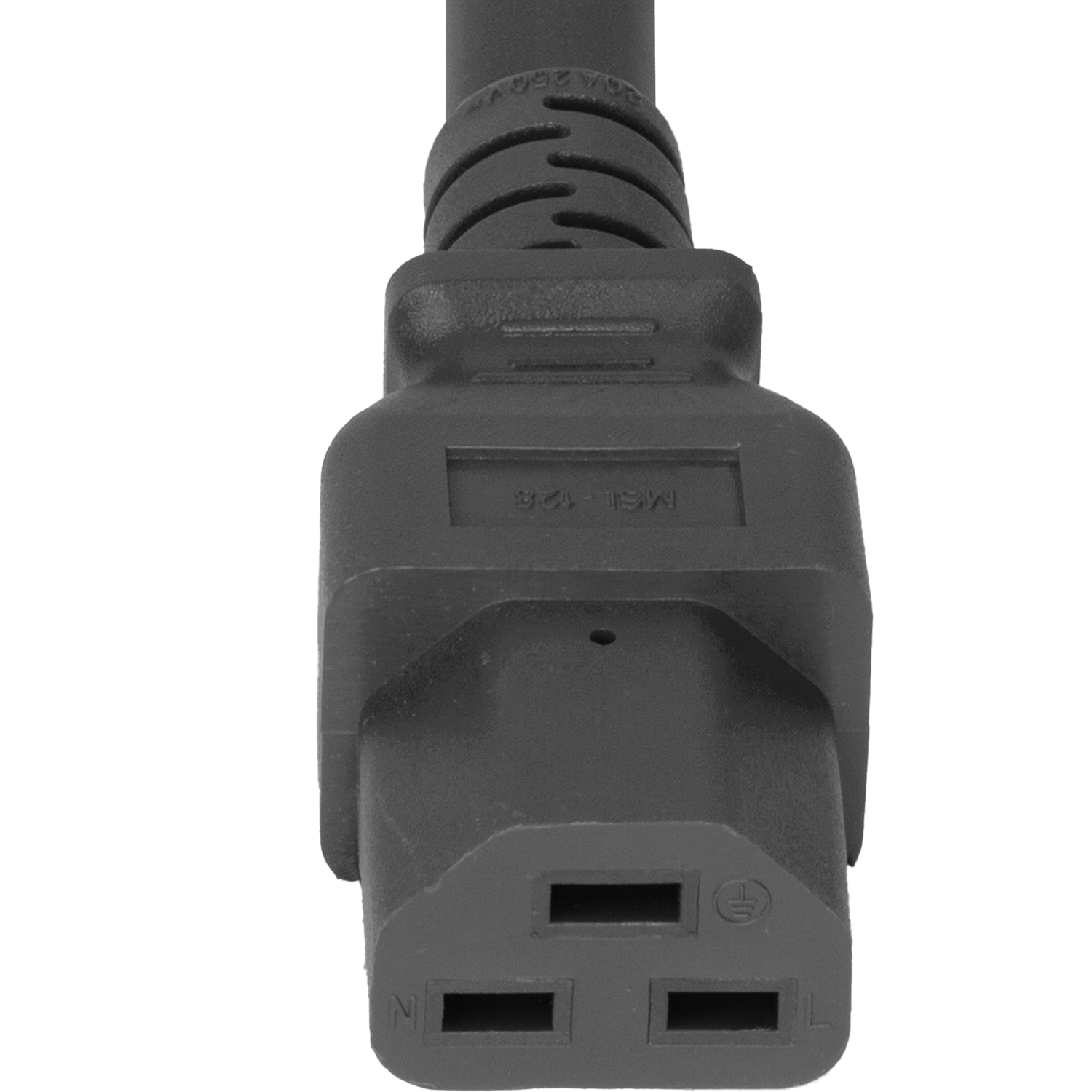 Plug (Male) : IEC 60320 C20 Connector (Female) : IEC 60320 C21 Color : Black